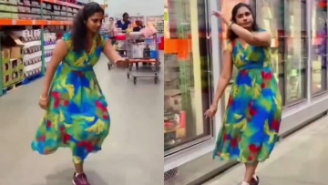 Viral Video: Indian Woman Practices Kerala's Thiruvathira Dance Inside Costco Store; Sparks Debate On 'Civic Sense'