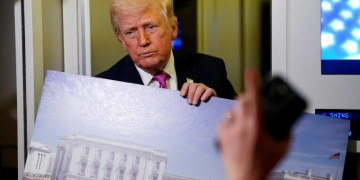 Trump gives cryptic answer about 'holing up' in ballroom bunker after 2028