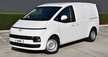 This hybrid van is mostly tradie friendly