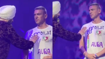 'This is god...no no': Diljit Dosanjh corrects fan over 'Ik Onkar' T-shirt at Milan concert