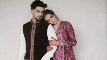 Lehanga singer Jass Manak faces backlash for throwing money at fiancée Komal Tanwar during engagement