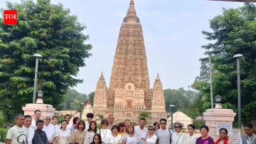 Thailand Delegation Explores Bodh Gaya, Connecting With Buddha’s Legacy and Bihar’s Spiritual Heritage
