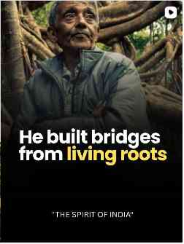 Hailey War’s Incredible Lesson: How Meghalaya Grows Living Bridges