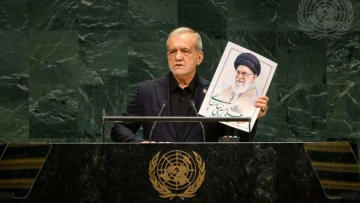 Iran’s President Takes the UN Stage One Day After Trump’s Iran Threat