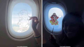 The Viral Ganesha Painting on a Plane Wasn’t Quite What It Looked Like
