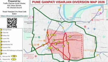 Pune Drivers, Take Note: 17 Major Roads Are Closing for Ganpati Visarjan