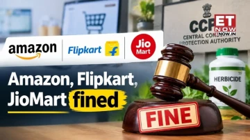 CCPA Fines Amazon, Flipkart and JioMart Over Unregistered Herbicide Sales
