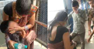 “Tension Matt Lo, Hum Hain” CISF Jawan Helps Lost Boy Reunite With Parents