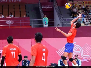 India Makes It Two Straight Wins in Asian Games Volleyball