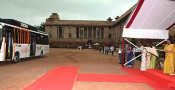 President Murmu Marks 4 Years With Free E-Bus Service ‘RAAHI’