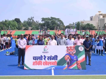 373 Players, Six Teams: Chhattisgarh Hockey League Trials Begin