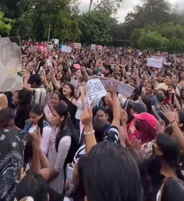Delhi Students Take to the Streets Over Women’s Safety