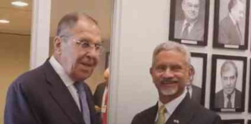 A Quick “How Are You?” and Some Banter: Jaishankar Meets Lavrov at UNGA