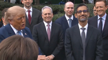 ‘This guy is a monster’: Trump’s unusual praise for Google CEO Sundar Pichai