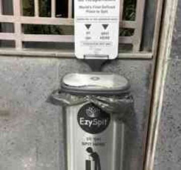 Mumbai Metro Gets a ‘Spit Bin’, But Spitting Can Still Cost You ₹500