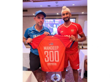 Mandeep Singh Joins India’s 300-Cap Hockey Club