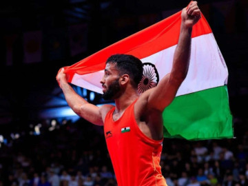 Sujeet Kalkal Pulls Off Wrestling Magic for Asian Games Gold