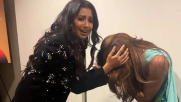 KATSEYE's Lara Raj gets emotional meeting 'bollywood queen' Shreya Ghoshal at Recording Academy event; shares fan-girl moment