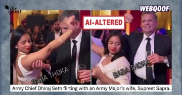 Fact Check: AI-Altered Video Shared With False Claim About Army Chief Dancing With Woman
