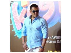 Salman Khan makes stylish appearance at 'Prem Keetanu' screening in Mumbai