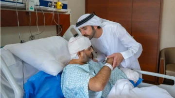 Dubai Crown Prince Visits Indian Pilot Smit Machchhar, Praises His Courage and Composure