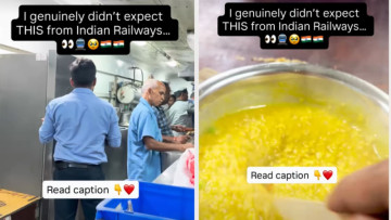 Indian Railways: Pantry Staff Prepare Oats For 2-Year-Old Baby, Video Draws Praise Online