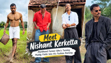 Meet Nishant Kerketta, The Jharkhand Farmer Turning Muddy Fields Into A Fashion Runway