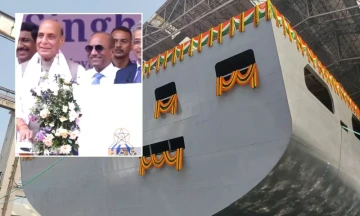 India’s New Warship Support Ship Just Hit the Water