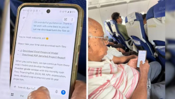 77-year-old Indian man goes viral for calling ChatGPT 'sir'