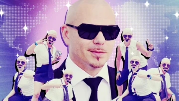 Big tunes and bald caps: how Pitbull conquered modern Britain