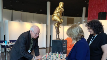 ‘King of Injustice’: Golden Trump Statue Outside European Parliament Sparks Attention