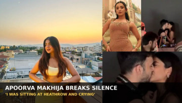 Apoorva Makhija Breaks Silence on Viral Kissing Video With Amin Jaz: I Was Sitting at Heathrow and Crying