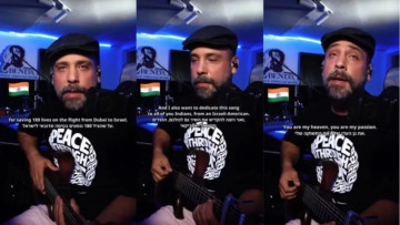 'Small way of saying thank you': Israeli-American musician honours Captain Smit Machchhar with SRK song