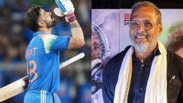 When Nana Patekar said 'Virat Kohli is my favourite, when he gets out early, I don't like to eat food'