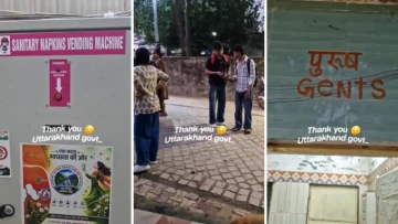 Sanitary Pad Vending Machine Inside Gents' Toilet In Uttarakhand Leaves Internet Puzzled: 'Samajh Nahi Aaya'