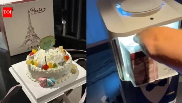 Birthday Surprise, Courtesy of AI? Shenzhen Hotel Sends Robot With Cake