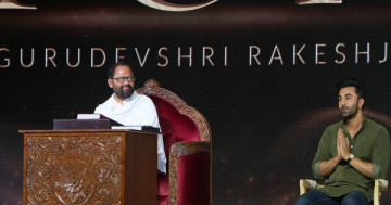 Ranbir Kapoor donates to Shrimad Rajchandra Love and Care after attending Gurudevshri Rakeshji's 60th birthday