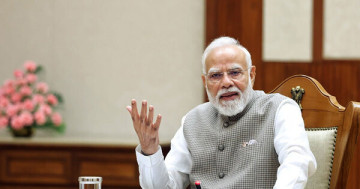 "May the blessings of Maa Durga fill our society with happiness, compassion and hope": PM Modi wishes 'Shubho Mahalaya'