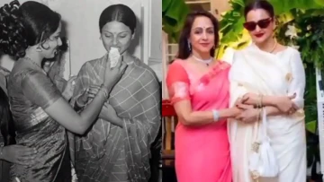 Hema Malini Shares Throwback Pics With Rekha on Her 72nd Birthday, Wishes Her ‘Joy, Good Health’