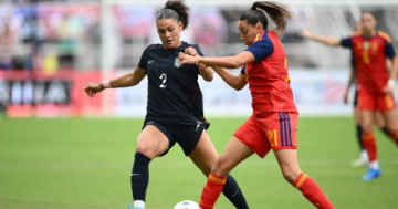 Spain Women Stun US With Two Early Goals as Nanclares Shines in 2-0 Win