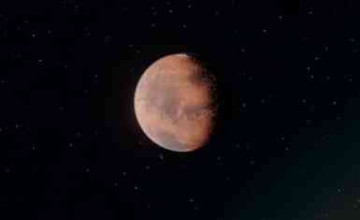 A Strange Twist in Mars Skies: Water Is Freezing Without Help to Form a 1,800-Km Cloud