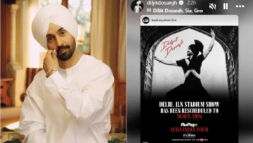 Diljit’s Delhi Concert Gets an Earlier Date! From November 1 to October 30, the Shift Honours 1984 Violence Victims, and Existing Tickets Still Work