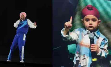 Sidhu Moosewala’s Little Brother Recreates His Iconic Thaapi at Toronto Concert, Crowd Cheers