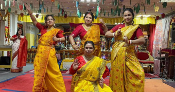 Swindon Temple Goes All Out for Navratri, MP Praises Its Biggest Celebrations Yet 🎉