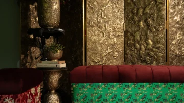 The Ramayana just got a design-world glow-up! Vikram Goyal turns its mythical creatures into striking furniture, textiles and décor in Wings and Tales