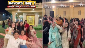 Navratri In Pakistan? Viral Video Of Devotees Celebrating Navratri In Pakistan Wins Hearts Online