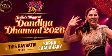 Cancel the Couch Plans, Noida. Sapna Chaudhary Is Bringing the Dhol-Dhamaka to Dandiya Nights!