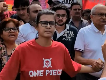 Neha Bora’s One Piece Tee at Jantar Mantar: Why Protesters Worldwide Are Flying Luffy’s Flag of Resistance