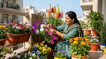 Grow these 5 winter flowers in your balcony garden that will bloom until Spring