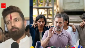 ‘Your 99 MPs Won Through This Process’: Chirag Paswan Challenges Rahul Gandhi Over Election Row